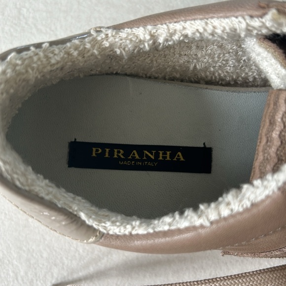 Piranha Leather & suede comfortable, luxury Sz 37 (7), EUC made in Italy - Picture 7 of 8